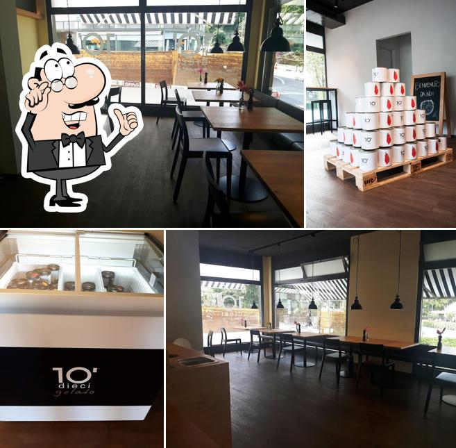 Gli interni di dieci Pizza Kurier Luzern (Stadt)