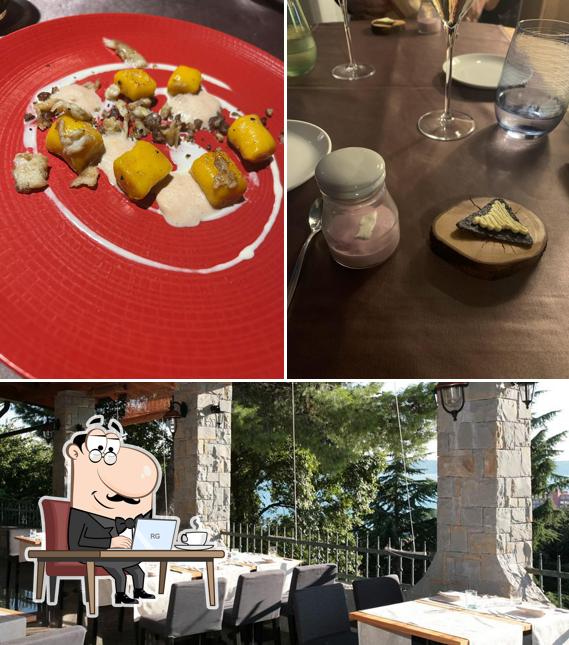 Gli interni di Restavracija Rizibizi