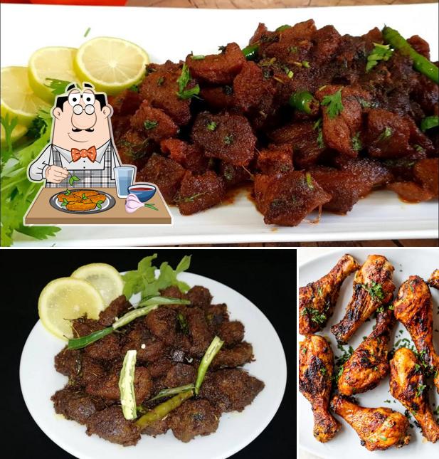 Chicken wings at Taj Biryani House