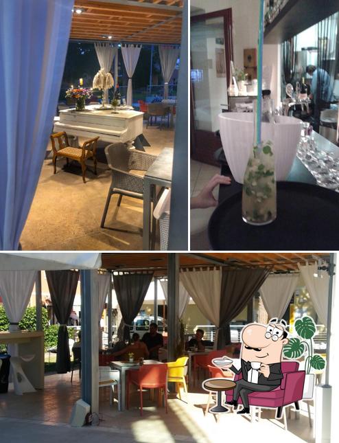 Gli interni di Hedonist