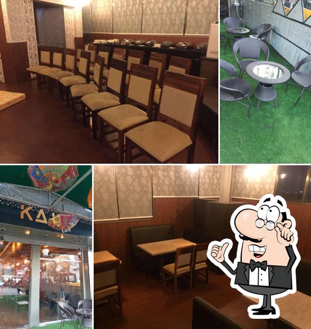 The interior of Kaki Cafe