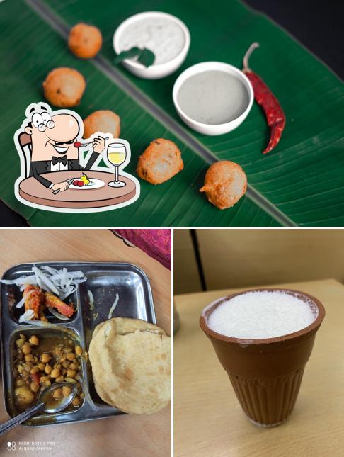 Chocolate mousse at Navnidhi restaurant