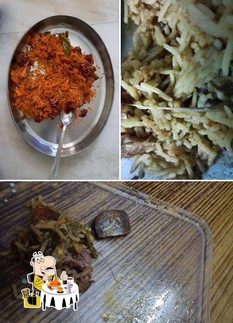 Meals at Rafeeq Biriyani