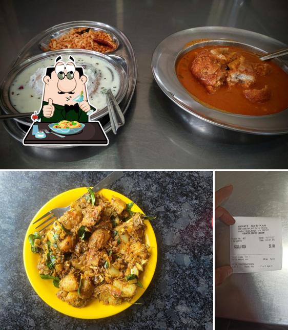 Food at Udupi Sathkar Veg. Anu