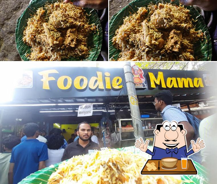 Pulled pork sandwich at Foodie Mama