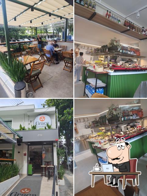 Veja imagens do interior do Graça Padaria Artesanal