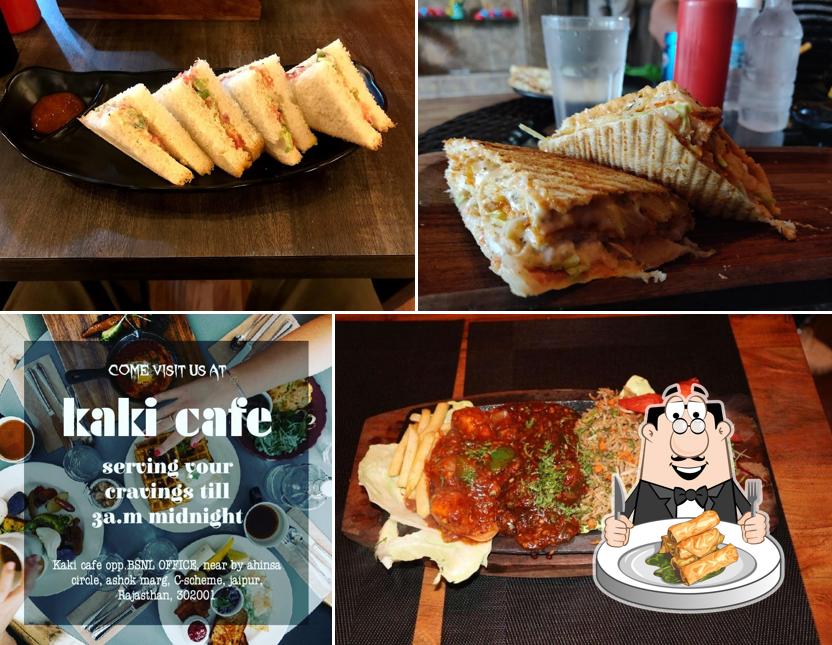 Spring rolls at Kaki Cafe