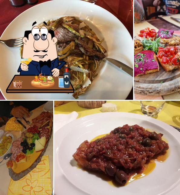 Bruschette al Trattoria Sbrana