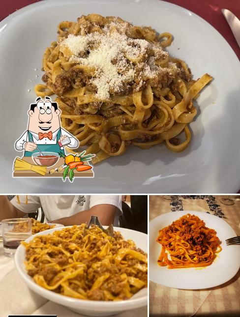 Spaghetti alla bolognese al Trattoria alla Villa