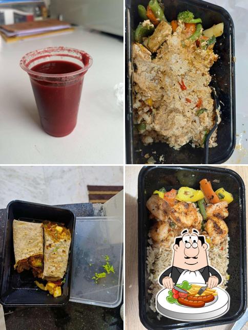 Chocolate mousse at Venkat Fitness Bowl