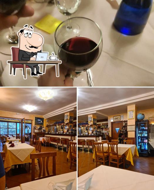 La immagine della interni e cibo di Ristorante Pizzeria "La Fontanella"