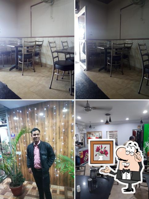 The interior of Zaika Restaurant