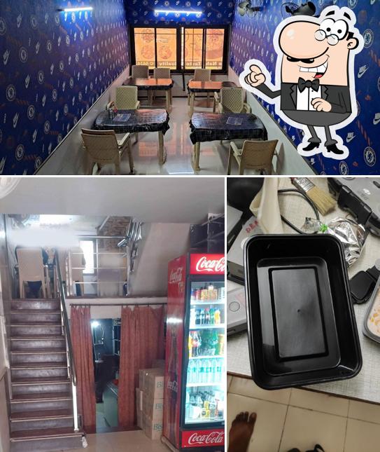 The interior of Biryani House