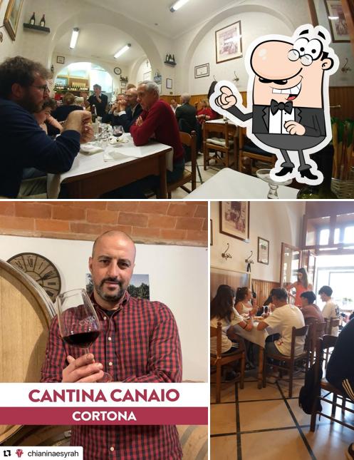 La immagine di interni e bevanda da Cantina Cantarini