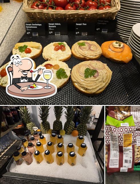 Cibo al Coop Supermarkt City Basel Marktplatz Food