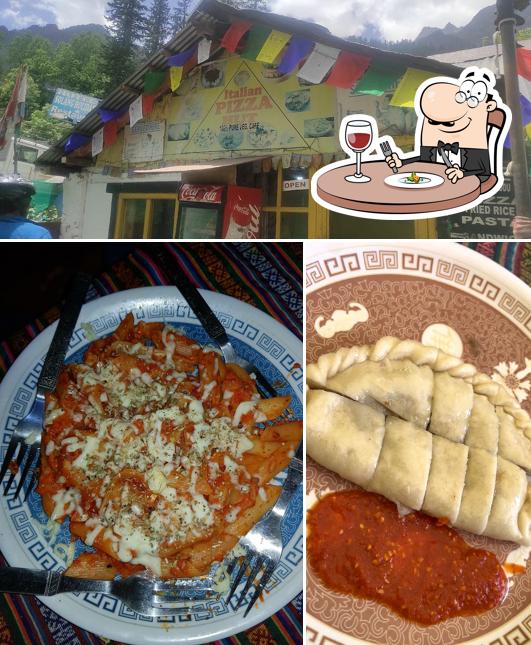 Among various things one can find food and exterior at Italian Pizza Hut