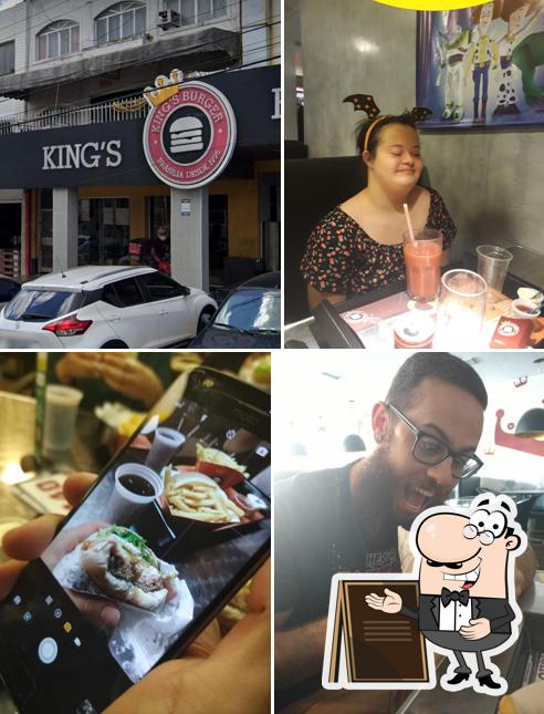 O exterior do Kings Burger Brasília