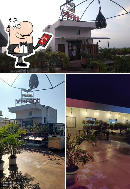 You can get some fresh air at the outside area of Hotel Vikrant