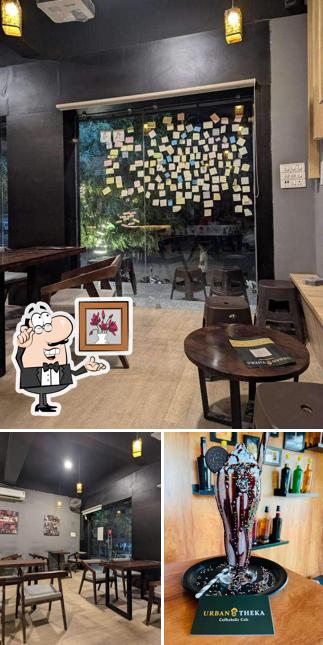 Check out how Urban Theka Coffeeholic Cafe looks inside