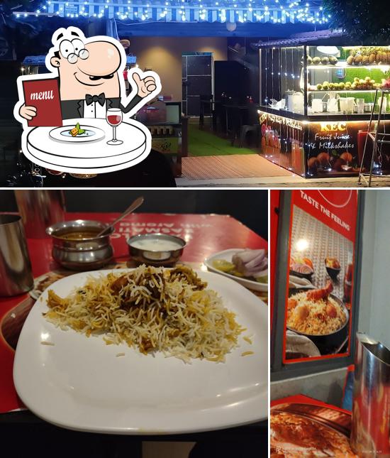 The picture of Biryani Hub’s food and interior