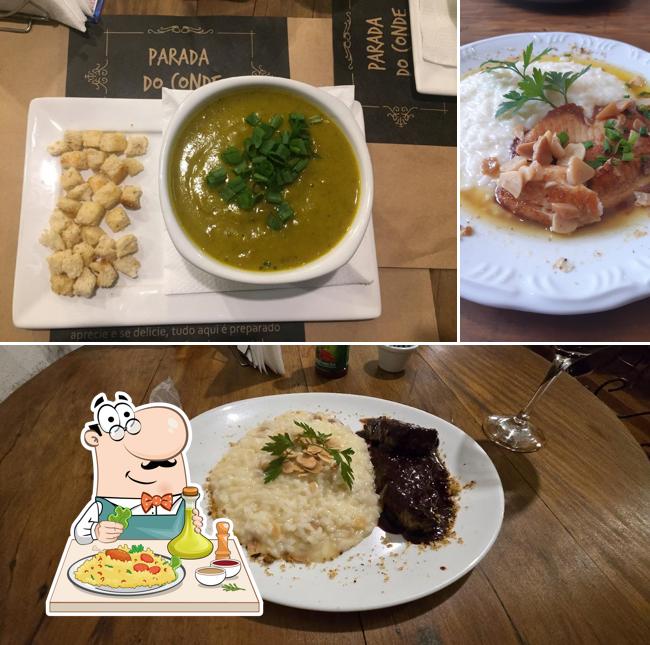 Risoto em Parada do conde