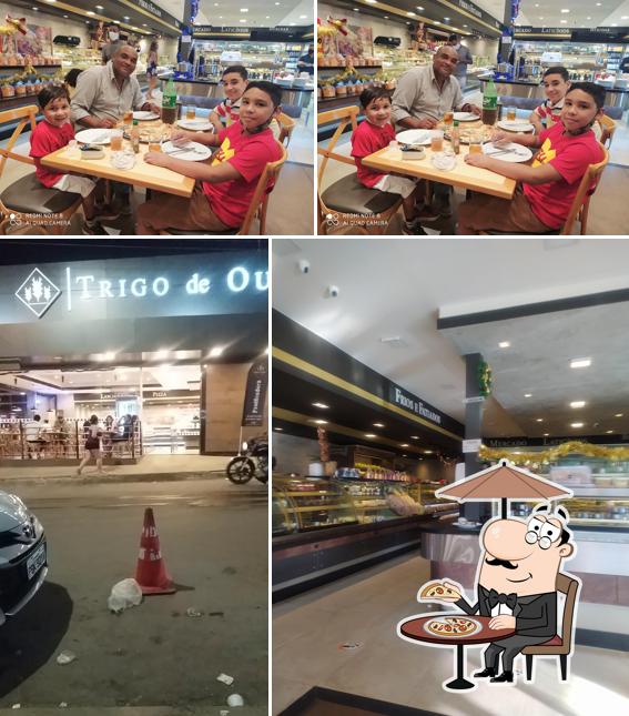 O exterior do Trigo de Ouro