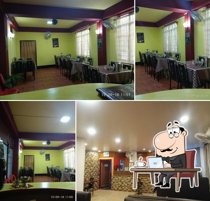 The interior of 3Ds Food Court Restaurant