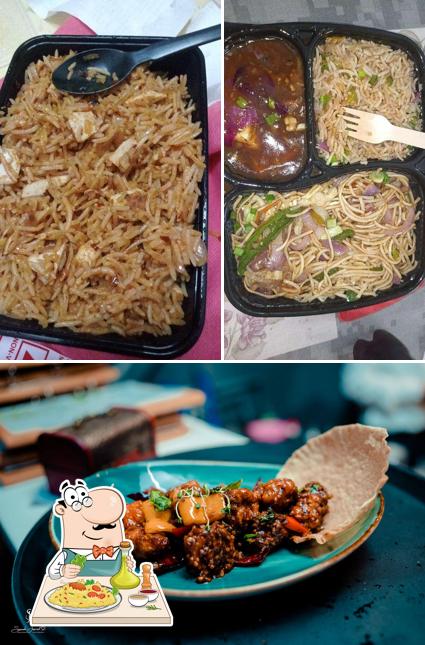 The photo of food and interior at Hunger Genie