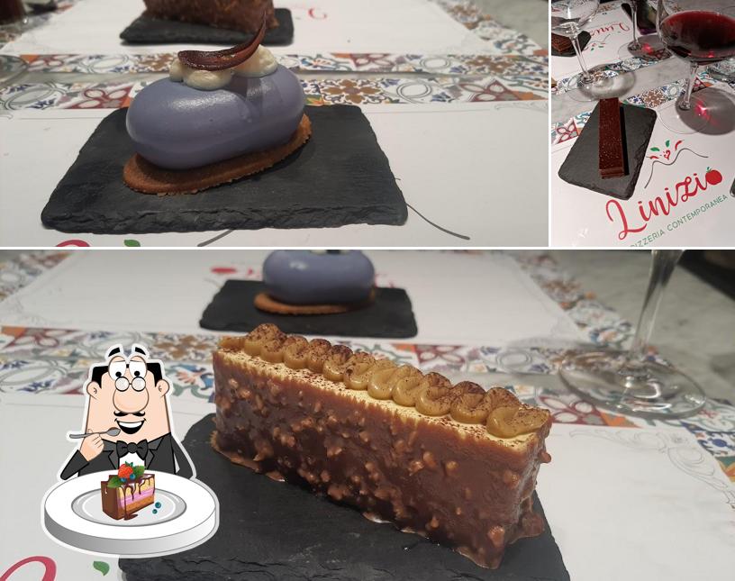 Torta al cioccolato al L'Inizio Pizzeria