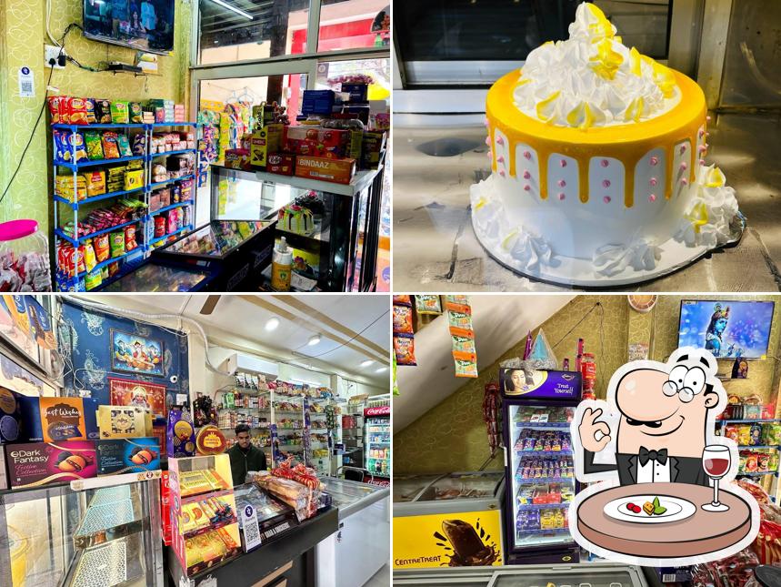 Food at Viraj bakery and daily needs