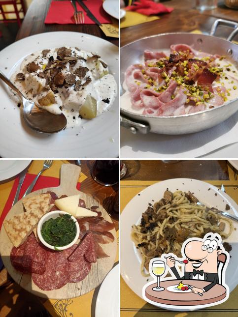 Cibo al Ristorante Osteria Mangiafuoco