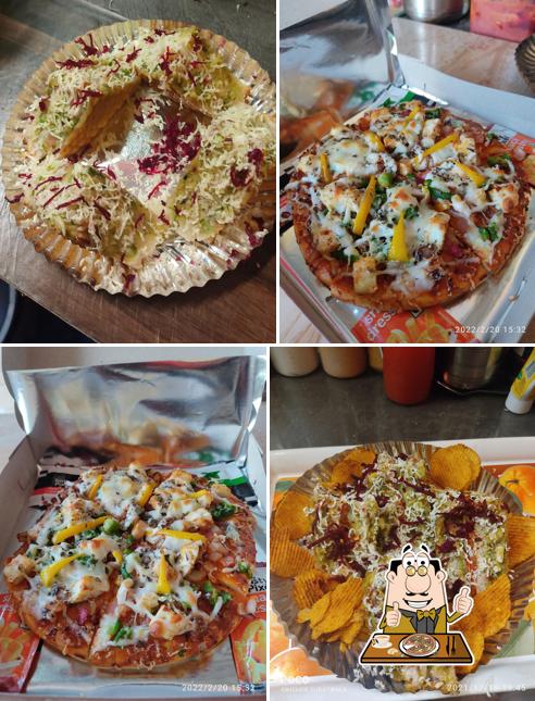 Pick different types of pizza