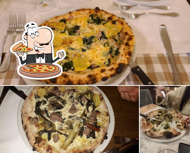 Scegli tra le molte varianti di pizza