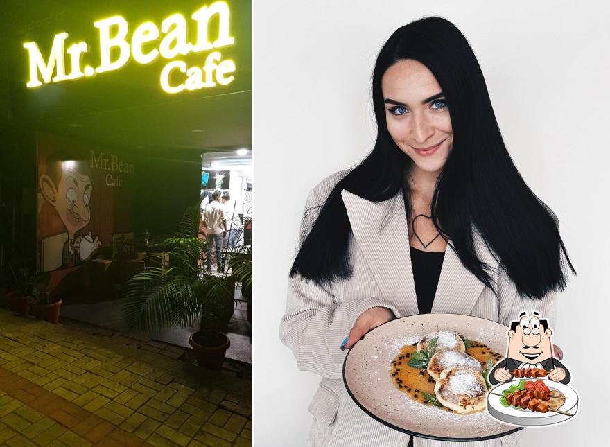 Food at Mr. Bean Cafe