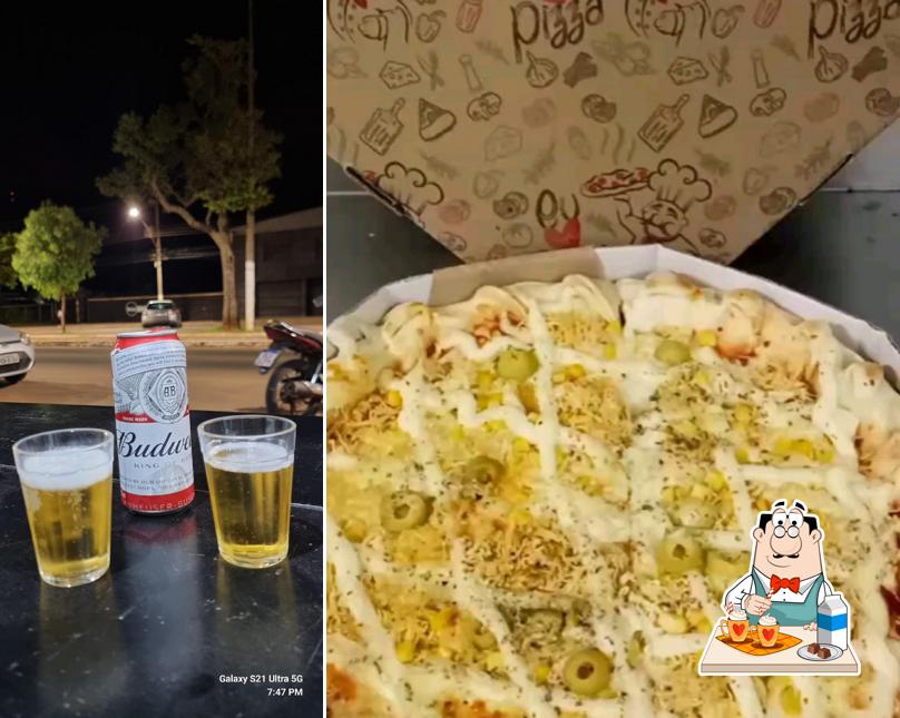 Desfrute de um drinque no Pizzaria Dona Chica