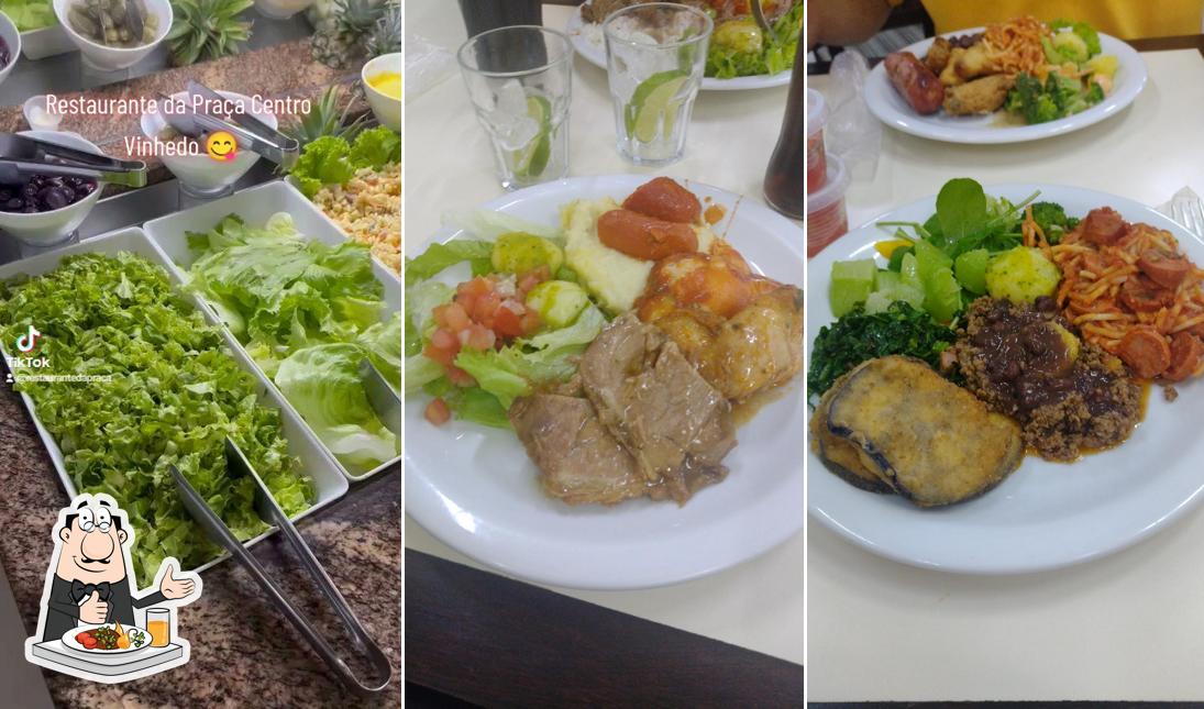 Platos en Restaurante da Praça