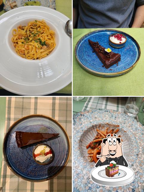 Torta al cioccolato al Trattoria Vodnjanka