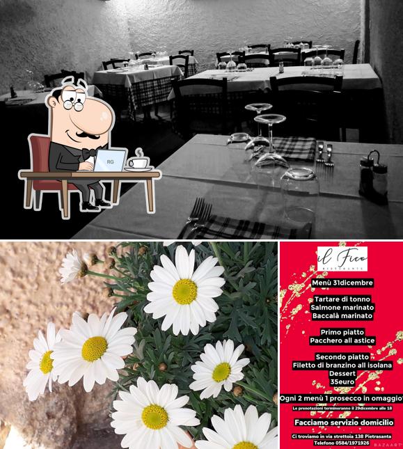 Siediti a un tavolo di Ristorante Il Fico
