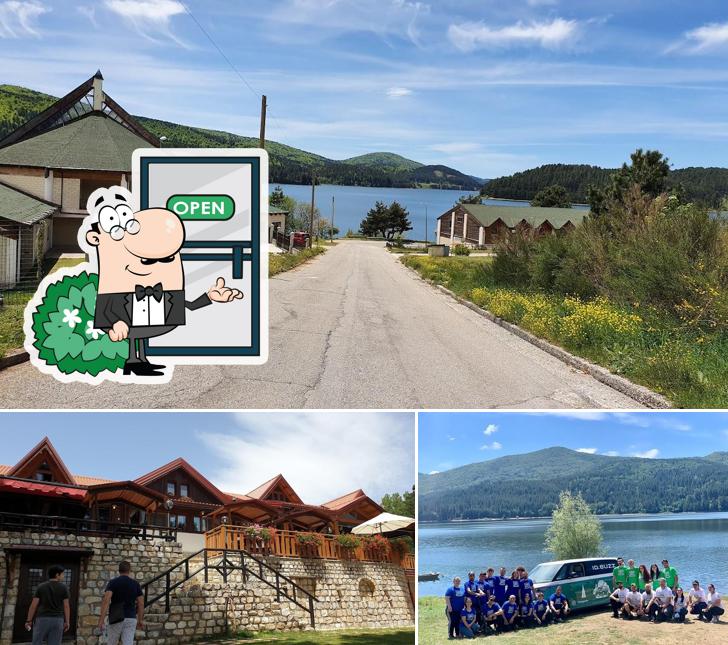 Goditi la vista dagli esterni di Brillo Parlante, Griglieria Birreria