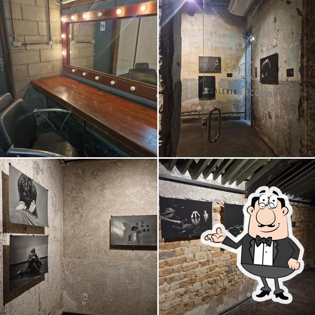 Sente em uma das mesas no Birosca RJ