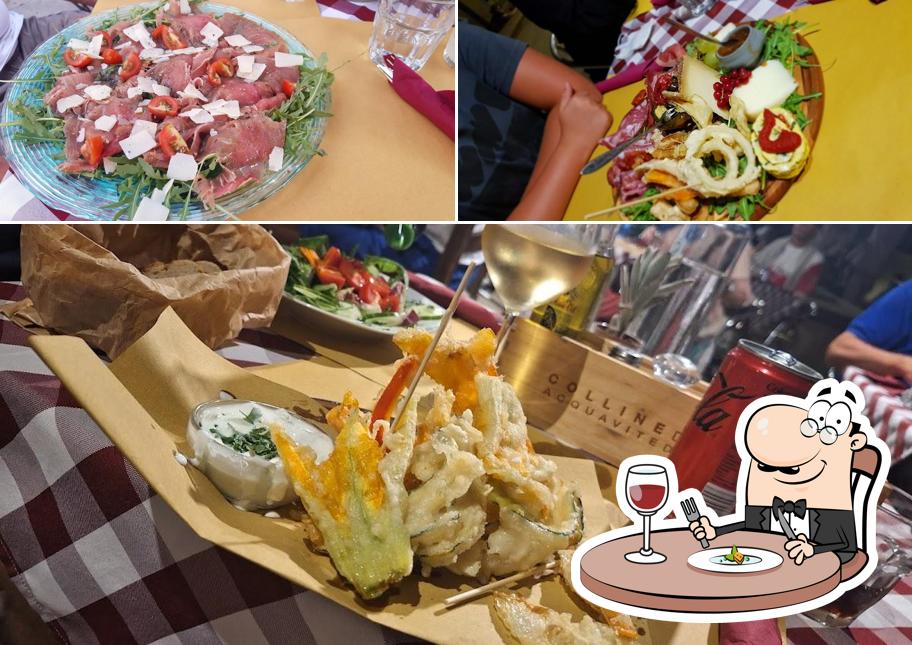 Platti al Pizzeria La Fonte