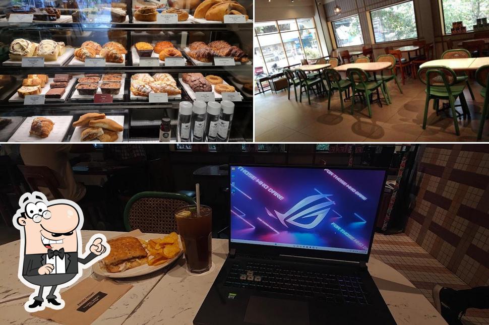 This is the photo showing interior and food at Third Wave Coffee