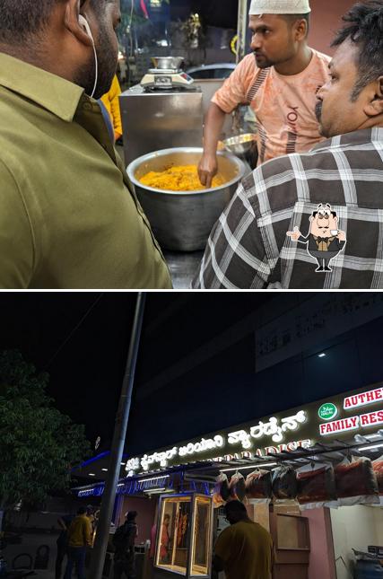 Enjoy a beverage at 5 star Biryani Paradise