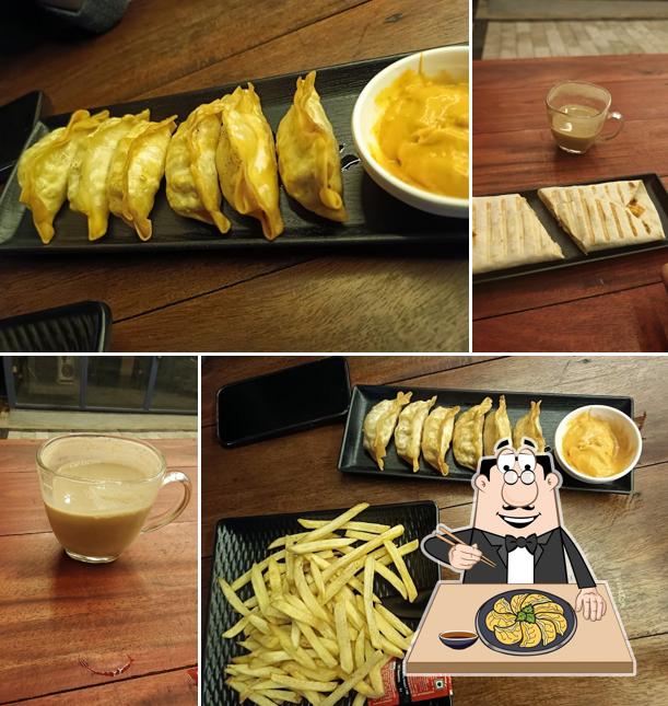 Gyoza at Moto Cafe