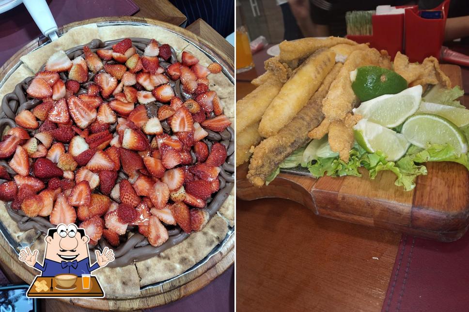 Comida em Pizzaria Di napoli