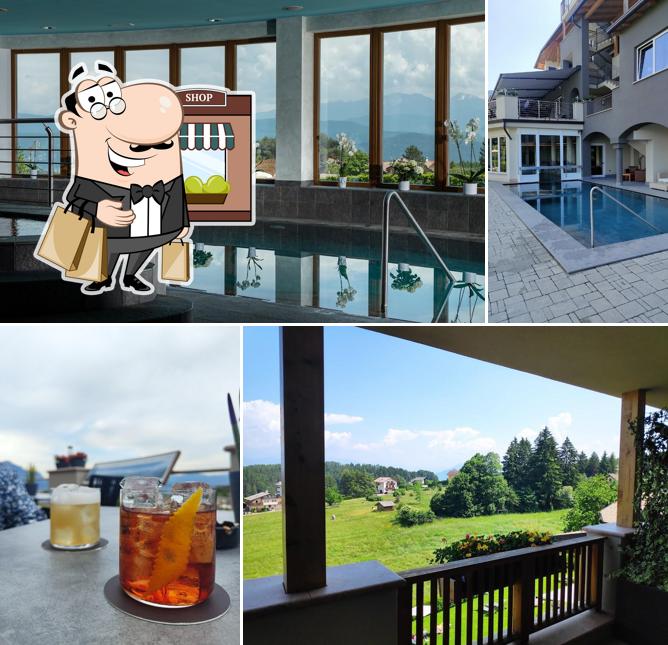 Goditi la vista dagli esterni di Solea Dolomiti - Boutique & Spa Hotel