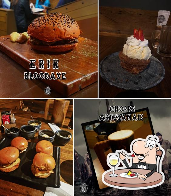 Comida em Deuses Nórdicos Restaurante