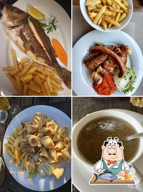 Salmone grigliato al Pizzeria Porto Konoba