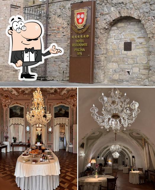 Questa è la immagine che raffigura la interni e esterno di Castello di Guarene - Relais & Chateaux