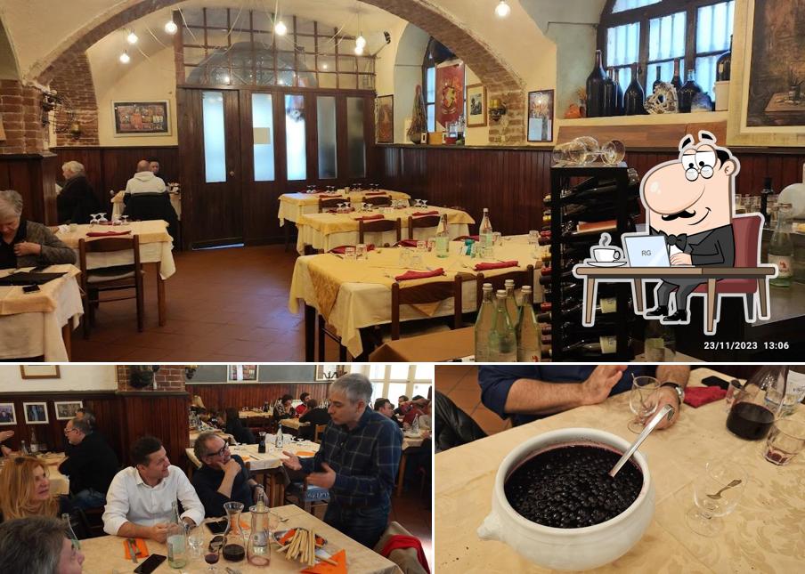 La immagine della interni e cibo di Monferrato